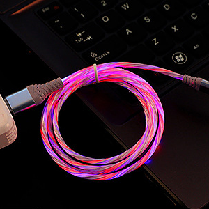 Fast-charging light-emitting data cable charging cable for all cell phones