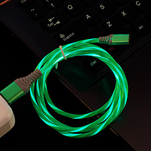 Fast-charging light-emitting data cable charging cable for all cell phones