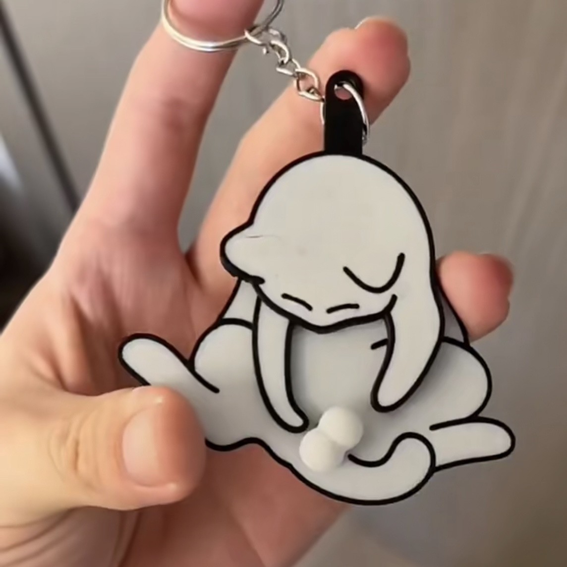 Whirligig Kitty Egg Pendant | Hypnotic Spinning Cat Charm Jewelry for Cat Lovers | Purr-fectly Hilarious Gift for Crazy Cat People 😹🌀🐾