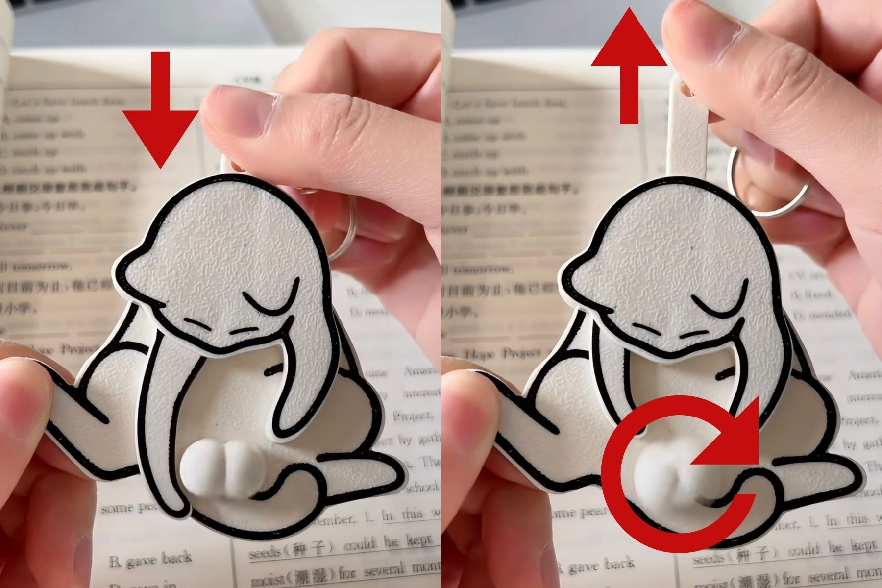 Whirligig Kitty Egg Pendant | Hypnotic Spinning Cat Charm Jewelry for Cat Lovers | Purr-fectly Hilarious Gift for Crazy Cat People 😹🌀🐾