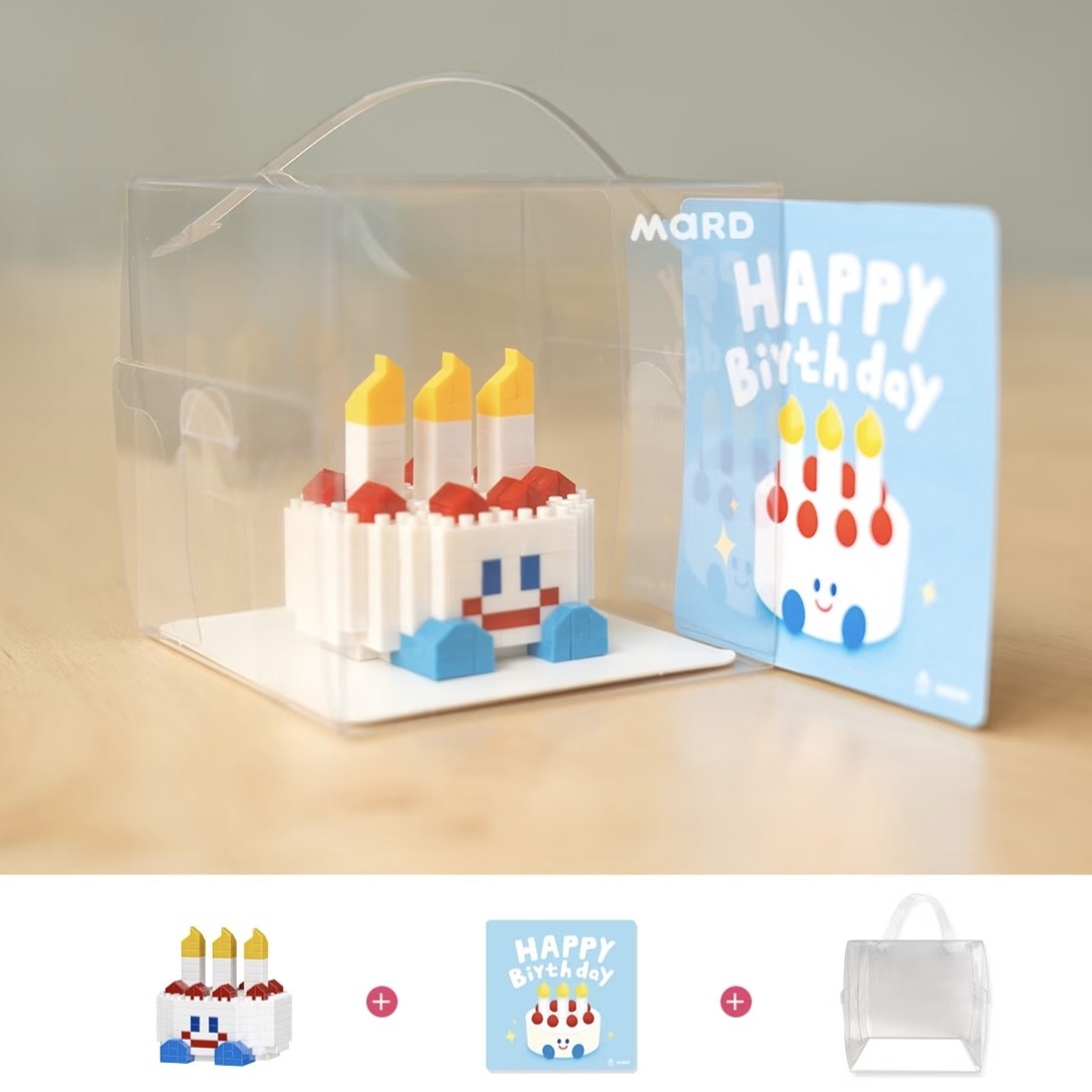 ‌"Glow & Build Mini Cake Night Light ✨ | Customizable Stackable Candle Lamp Gift for Birthdays, Mother’s Day & Sweet Surprises!"